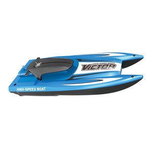 Modelo de navegación de agua de fábrica RC 2,4G, juguete competitivo resistente a colisiones, precios de plástico, barco de alta velocidad, <span class=keywords><strong>lancha</strong></span> rápida <span class=keywords><strong>pequeña</strong></span> - Product Image 6