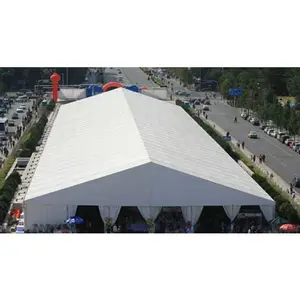 خيمة كبيرة ذات مدى شفاف مؤقتة هيكلها من الألومنيوم مقاس 30 متر للمناسبات والمعارض والأحداث