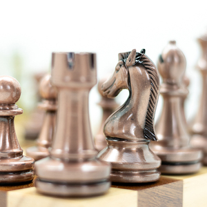 Bộ Combo silicon bằng gỗ 7 trong 1 dành cho người kiểm tra cờ vua cờ Thỏ Cáo Domino chơi bài xì phé trò chơi câu đố trò chơi câu đố cao - Product Image 5