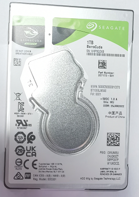 1T HDD Carte