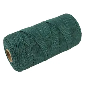 Preço barato 210D Nylon Twisted Twist Rope Qualquer Cor 100m/Spool Fish Net Twine 36 Gly Nylon Twine