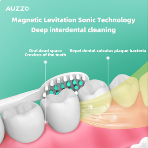 Vente en gros en stock, ensemble <span class=keywords><strong>de</strong></span> brosses à dents électriques <span class=keywords><strong>pour</strong></span> couples, brosse à dents intelligente rechargeable par USB, portable, étanche - Product Image 3