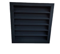 Pare-soleil fixe contemporain de haute qualité de la marque XINJING pour hôtels, 76 mm de profondeur, en aluminium, avec persiennes, certifié ISO9001, respectueux de l'environnement