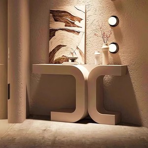 Mesa <span class=keywords><strong>Console</strong></span> Moderna de Mármore para Salas de Apartamentos e Vilas - Design Super Estreito - Product Image 3