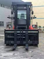 Chariot élévateur à fourche robuste 18t CPCD180, moteur diesel Yuchai 129 kW, mât 3 étages 6 m, longueur fourche 1800 mm, distance entre centres de charge 900 mm