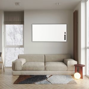 Termostato a soffitto a infrarossi portatile e indipendente da 800W a 1000W e Timer riscaldatori radianti neri - Product Image 6