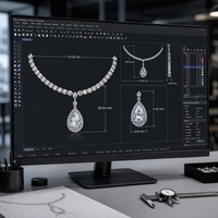 Service de conception CAO 3D de bijoux professionnels Xinfly – Modélisation sur mesure de bagues de fiançailles classiques à taille ovale – Conception de bagues de mariage sur mesure – Assistance technique 24h/24