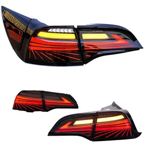 ไฟท้ายโปรเจคเตอร์ LED สีแดง XTX สำหรับรถยนต์เทสล่า รุ่น 3/Y พร้อมไฟวิ่งกลางวัน อุปกรณ์ตกแต่งรถยนต์ใหม่ ปี 2019-2022 - Product Image 2