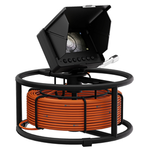 Caméra vidéo <span class=keywords><strong>d</strong></span>'inspection des canalisations <span class=keywords><strong>d</strong></span>'égout avec moniteur 4,3 pouces, 18 mm, carte 16 Go, DVR, IP68, endoscope industriel pour canalisations <span class=keywords><strong>d</strong></span>'égout - Product Image 3