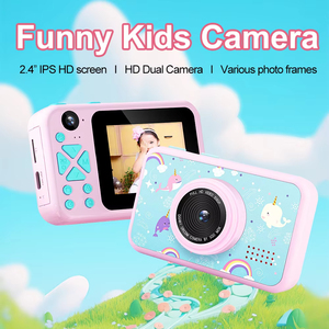 Trẻ Em Máy Ảnh Kỹ Thuật Số HD 1080P 2.4 Inch Màn Hình Trẻ Em Máy Ảnh Đồ Chơi Cho Bé Trai Cô Gái Điện Thoại Đồ Chơi Âm Nhạc Máy Nghe Nhạc Giáng Sinh Món Quà Sinh Nhật - Product Image 2