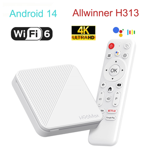 TV Box H96 Max con Android 14, Allwinner H313 Quad Core, Reproductor Multimedia 4K, WiFi 6 de Doble Banda, BT5.0, Control Remoto por Voz para Smart TV - Product Image 1
