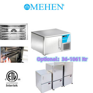 Congelador de Aire de 10 Bandejas para Congelación Rápida, Máquina de Refrigeración Pequeña de Congelación Rápida, Refrigerador de 1 Puerta - Product Image 3