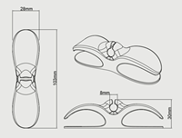 Organisateur de câbles multifonctionnel détachable et flexible pour cuisine, salle de bain, armoire - Enrouleur de câbles d'alimentation pour appareils, câble de charge