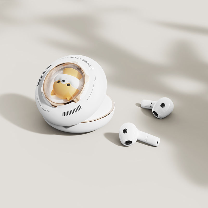 Новые Симпатичные мини-наушники TWS в подарок, бесшумные удобные Внутриканальные наушники BT 5,2, беспроводные наушники
