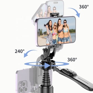 Bâtons en aluminium C08 de 2 mètres, trépied long, perche à <span class=keywords><strong>selfie</strong></span> avec télécommande pour smartphone ou appareil photo - Product Image 3