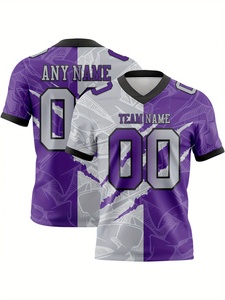 MARKAKRALI Sublimation Tricoté T-shirts 100% Polyester Express Your Athletic Passion Personnalisable Personnalisé Nom de l'équipe - Product Image 2