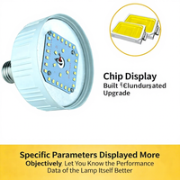Ampoule LED à économie d'énergie, culot B22, 5W-50W, usage résidentiel, 85-265V, 3000K/6500K, certifiée CE, 25000 heures, SMD 2835, IRC 80
