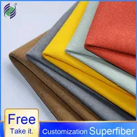 Soft Best 1.2mm Tissu en daim microfibre non tissé Cuir synthétique pour dessus et doublure de chaussures