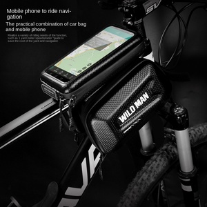 WILD MAN E6S <strong>MTB</strong> Bike Bags Waterproof Cycling Bag with TPU Touch Screen Phone Holder Bicycle Accessories - Product Image 5