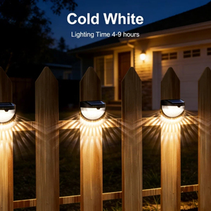 Vente flash : Éclairage solaire pour terrasse, étanche IP65, à fixer au mur, décoratif pour clôture, jardin, patio, pelouse, 1000 lumens - Product Image 4