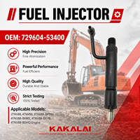 Inyector de Combustible Mecánico KAKALAI 729604-53400 para Yanmar 4TNV88 3TNV88, Mini Excavadora, Generador, Piezas 729604-53300