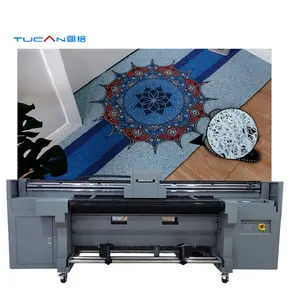 Flatbed and roll uv printer with KM512/KM1024 print head UV flatbed printer Digital printing