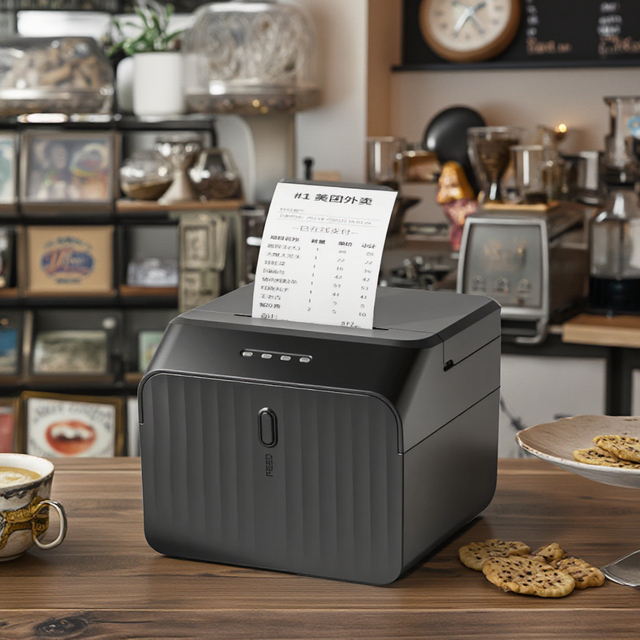 MHT-P58C/D 58mm Thermal Receipt Printer Desktop 203DPI 90mm/s Multi-interface Cash Register Store Catering Reliable Printing