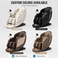 OYEAL Chaise de massage corps entier à gravité zéro 3D, télécommande sans fil, rouleaux de massage des pieds, rail SL, usage commercial, haute technologie, direct usine OEM