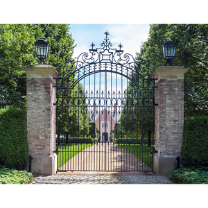 Ascensor exterior, control remoto, puerta principal automática, diseños <span class=keywords><strong>de</strong></span> inteligencia, puerta <span class=keywords><strong>de</strong></span> garaje, seguridad, <span class=keywords><strong>HIERRO</strong></span>, PUERTAS <span class=keywords><strong>de</strong></span> entrada principal - Product Image 2