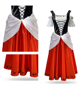 Traje de Ballet Profesional Coppelia Swanilda, Tutú Largo Romántico Estilo Gitano Esmeralda para Bailarinas - Product Image 2