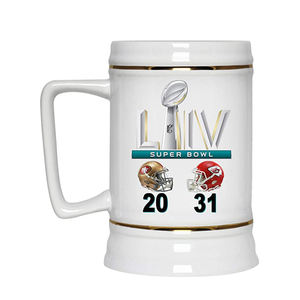 Mug à bière en porcelaine de conception européenne OEM, logo personnalisé, cadeau <span class=keywords><strong>d</strong></span>'entreprise, boissons chaudes, céramique, vente en gros - Product Image 2