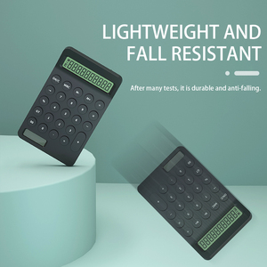 Mini <span class=keywords><strong>calculatrice</strong></span> Portable adorable, 10 chiffres, avec double poche de puissance, mini ordinateur de bureau - Product Image 6