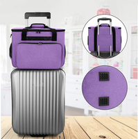 Sac de rangement pour machine à coudre familiale sac fourre-tout de voyage pour la plupart des machines à coudre standard et sac d'accessoires