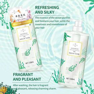 Champú Marino Orgánico <span class=keywords><strong>de</strong></span> Marca Blanca, Refrescante, 538 ml, Limpieza Profunda, Reparación del Cuero Cabelludo, Cuidado del Cabello, Nutritivo, Cumple con las Normas - Product Image 3