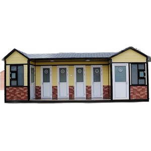 Baño Portátil de Panel Sándwich, Diseño Moderno, Ecológico, para Atracciones Turísticas - Product Image 1