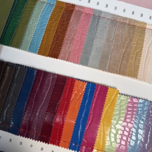 Cuir synthétique embossé anti-moisissure <span class=keywords><strong>Helia</strong></span> 0,9 mm imprimé effet crocodile pour la décoration intérieure et les meubles - Product Image 3