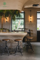 Designs uniques de comptoirs de bar pour restaurants raffinés, comptoirs de bar en marbre, mobilier de bar lounge pour restaurants, personnalisation