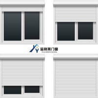 Ventanas Enrollables Eléctricas de Aluminio, Diseño Horizontal Moderno, Residencial y Comercial, Impermeables, Antirrobo