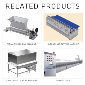 Ligne de production de gâteaux <span class=keywords><strong>mousse</strong></span>, machine à garnir de crème mascarpone, équipement de dépose de desserts surgelés, équipement de découpe ultrasonique - Product Image 6
