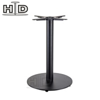 Tablette sur pied design industriel Pieds de table en acier Fonte Hauteur réglable pour salle à manger Hôtel Extérieur Maison Bureau