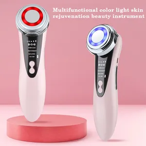 KKS Beauti Product Massager Skin Rejuvenation 7 In 1rf Ems Face Lift Led Red Light Therapy Beauty Device Machine