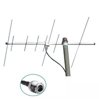 Antenne directionnelle Yagi double bande Vhf/uhf extérieure 144-146/430-440mhz avec connecteur SO239