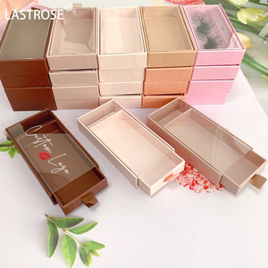 Eye lashes box Empty unique eye lash packaging with custom logo luxury paper false eyelash packaging box