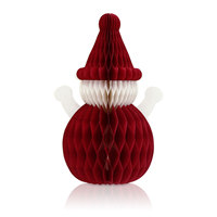 Ornements de Noël en papier nid d'abeille 3D en gros avec aimant, couleurs personnalisées écologiques - Vitrines et présentoirs de détail en gros
