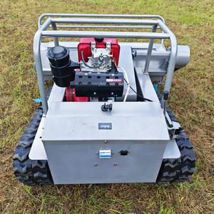 Miễn phí vận chuyển CE chứng nhận công nghiệp tự làm điều khiển từ xa Robot Máy cắt cỏ Zero lần lượt với GPS và khung gầm thép - Product Image 3