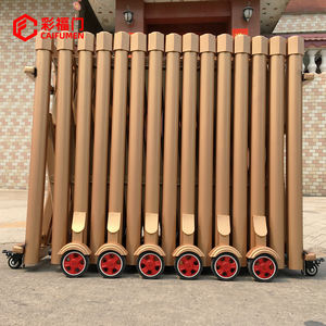 Barrière de Sécurité Mobile Télescopique Pliante en Accordéon, Barrière Temporaire d'Isolation Convient pour la Circulation Routière, les Zones Scéniques - Product Image 4