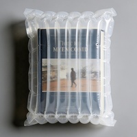 Film de protection antichoc en plastique OEM personnalisé pour emballage fragile, sac gonflable à colonnes d'air pour la protection des livres lors de l'expédition