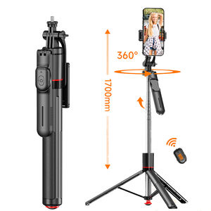 Trípode Automático Todo en Uno F03 de 68.5 Pulgadas (1.74m), Trípode de Pie con Apertura Automática, <span class=keywords><strong>Palo</strong></span> Selfie para Transmisión en Vivo - Product Image 1
