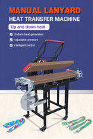 Professionnel manuel 30x100cm lanière presse à chaud transfert Sublimation Machine nouvelle condition 220v imprimante à plat pour vêtement