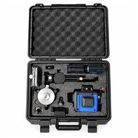 Kit de niveau laser auto-nivelant vert à 12 lignes pour une utilisation en intérieur et en extérieur avec base de réglage en aluminium